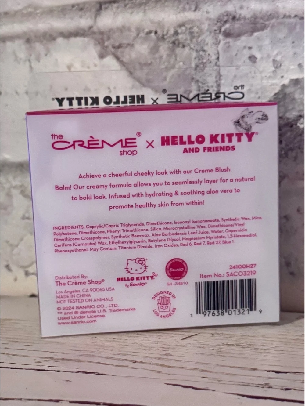 The Crème Shop x Hello Kitty Crème Blush Balm